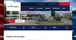 Desktop Screenshot of kwautomobile.de